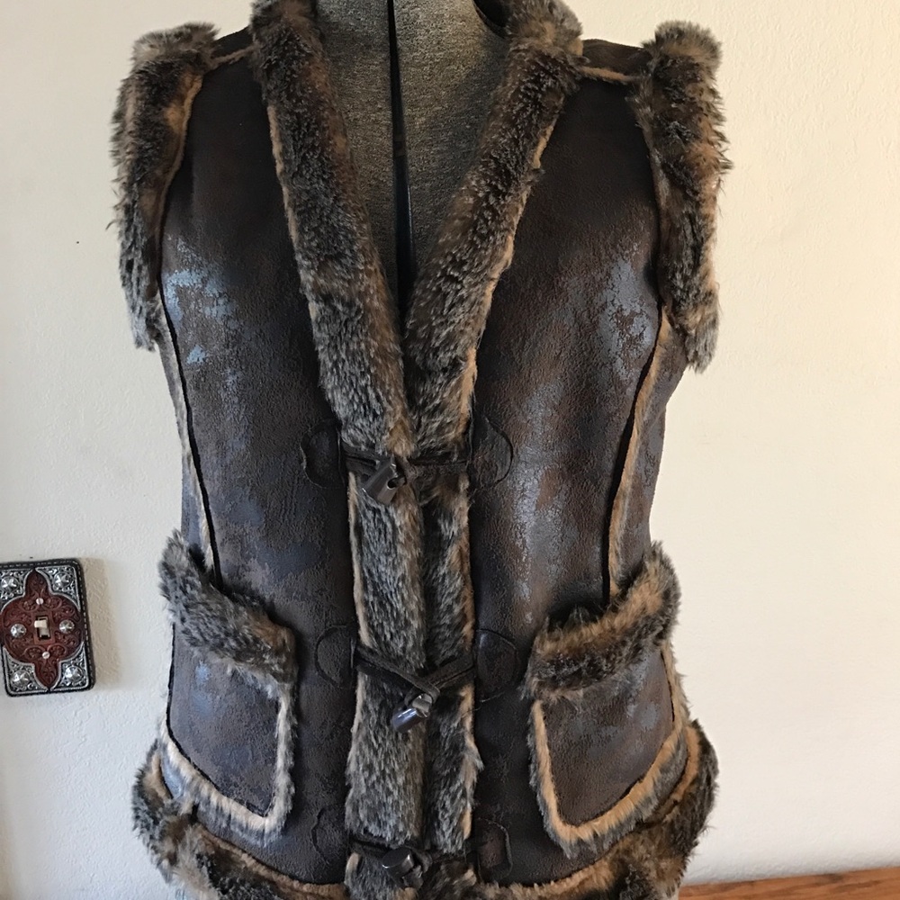 Scully Faux Fur Vest