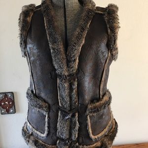 Scully Faux Fur Vest