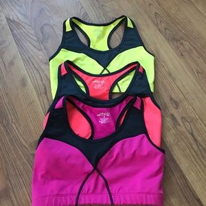 Lot of 3 BCG sports bras