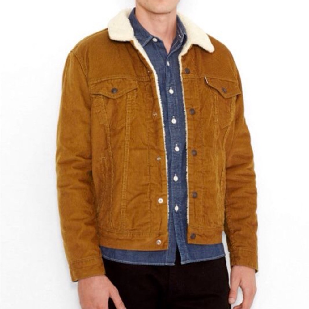 Levi's Corduroy Sherpa Trucker Jacket