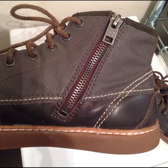 50% OFF Leather Timberland's w Zipper - Picture 3 of 8