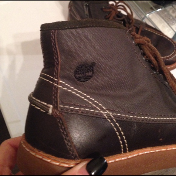 50% OFF Leather Timberland's w Zipper - Picture 4 of 8