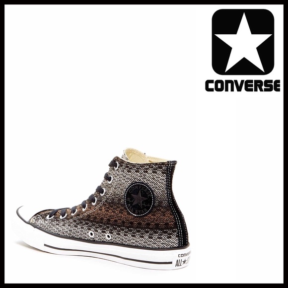 CONVERSE STYLISH CHUCK TAYLOR HIGH TOPS SNEAKERS - Picture 5 of 8