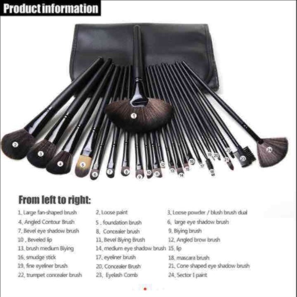 New 24pcs Makeup Brushes Set - Picture 3 of 4