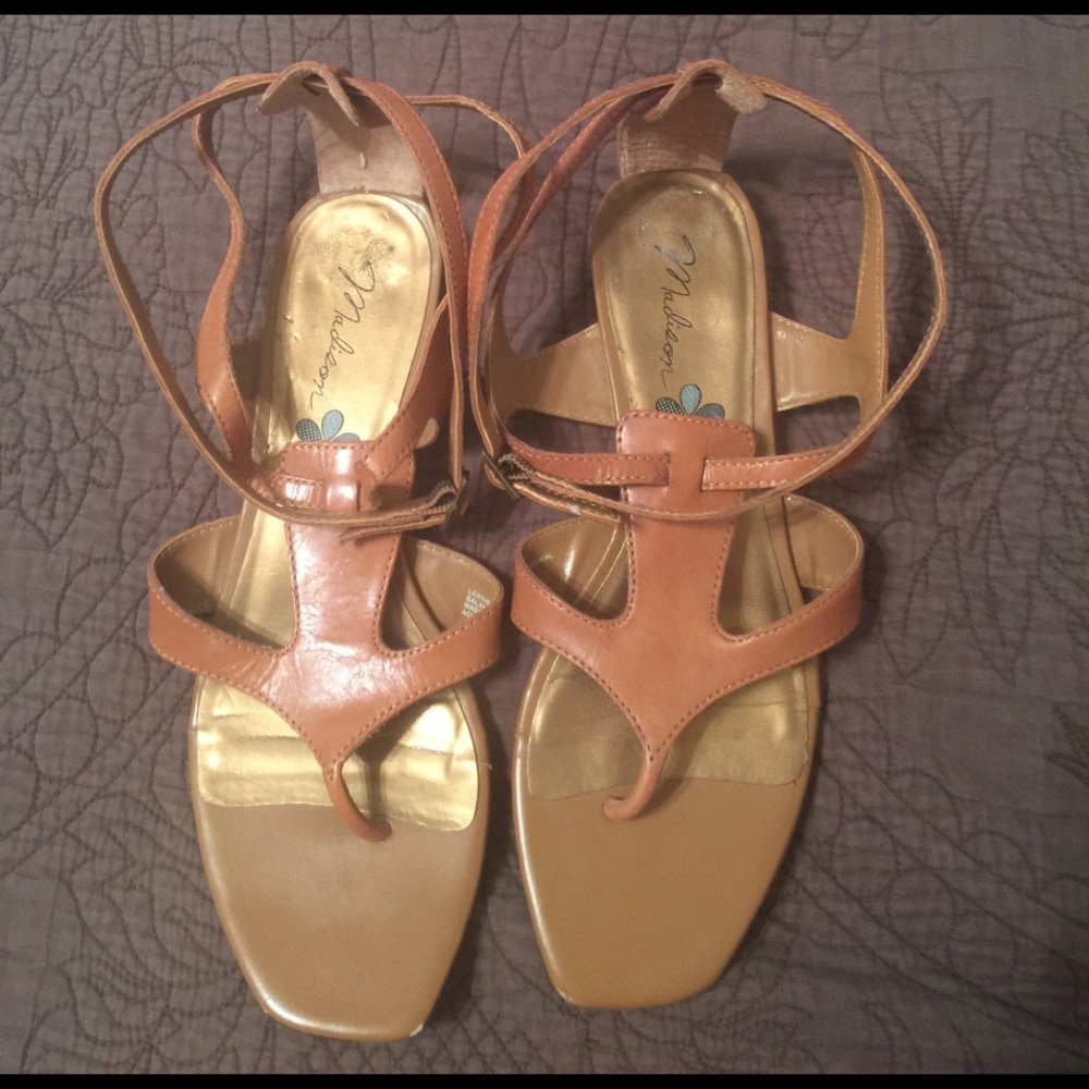 Brown sandals