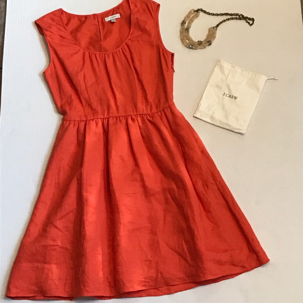 J. Crew linen dress