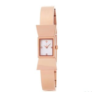 Kate Spade 1YRU0183 Carlyle Rose Gold Bow Watch