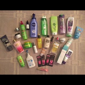 Beauty product + makeup bundle