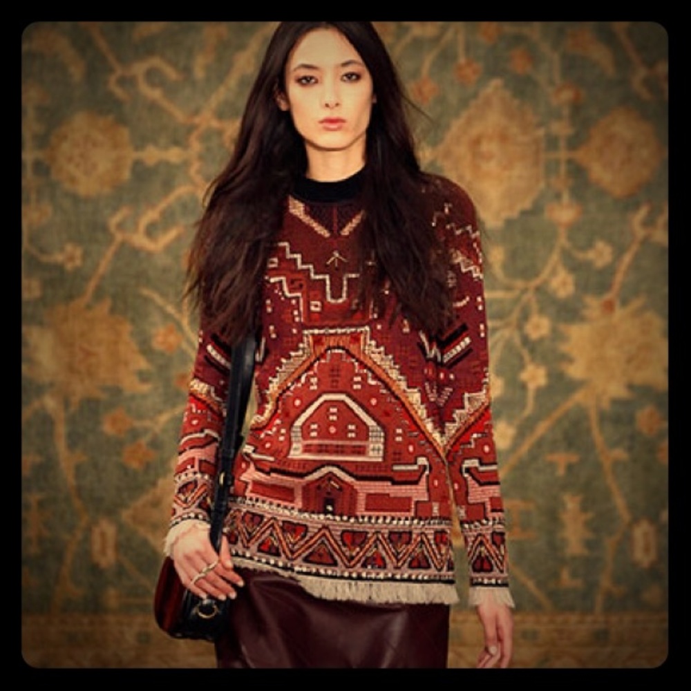 Tory Burch jacquard sweater