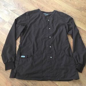 Grey's Anatomy long sleeve scrub jacket