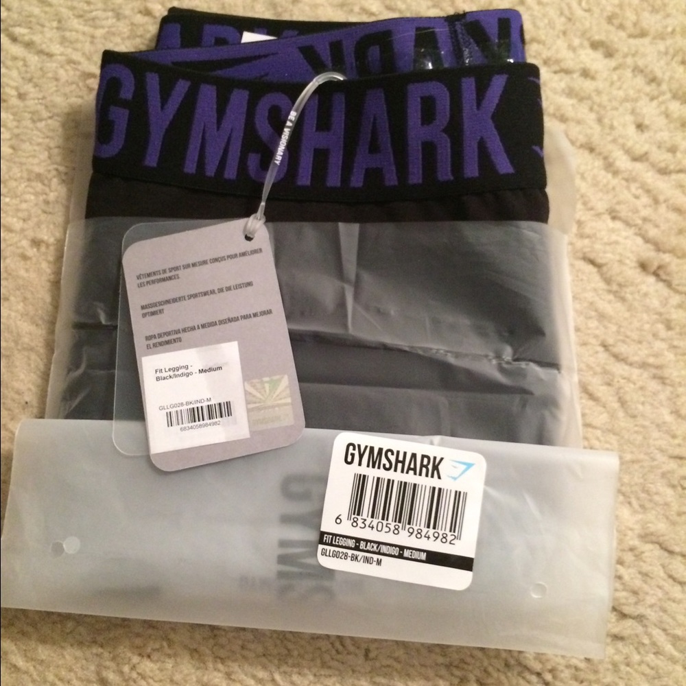 Gymshark fit leggings - indigo - Medium