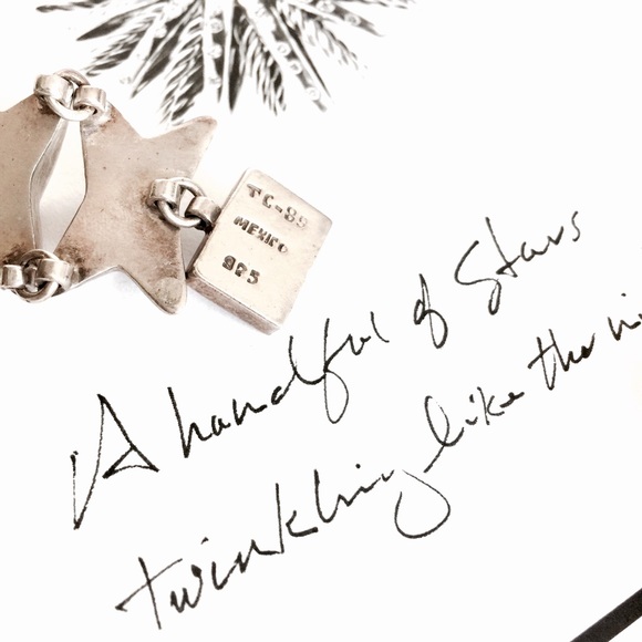 .925 set. Twinkle & Star Earring & bracelet set - Picture 7 of 9