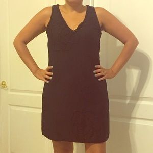 Gretchen Scott Sequin Black Dress Size Small