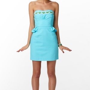 Lilly Pulitzer Peplum Dress