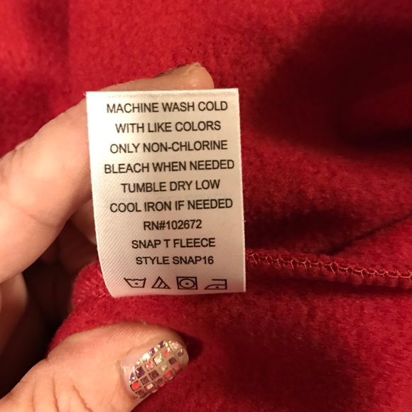 Men's XL Rugged Trails Fleece pullover. NWT - Picture 6 of 8