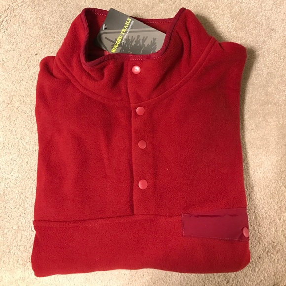 Men's XL Rugged Trails Fleece pullover. NWT - Picture 8 of 8