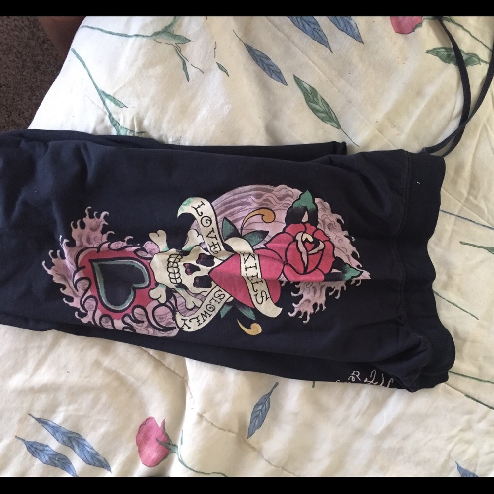 Ed Hardy yoga pants