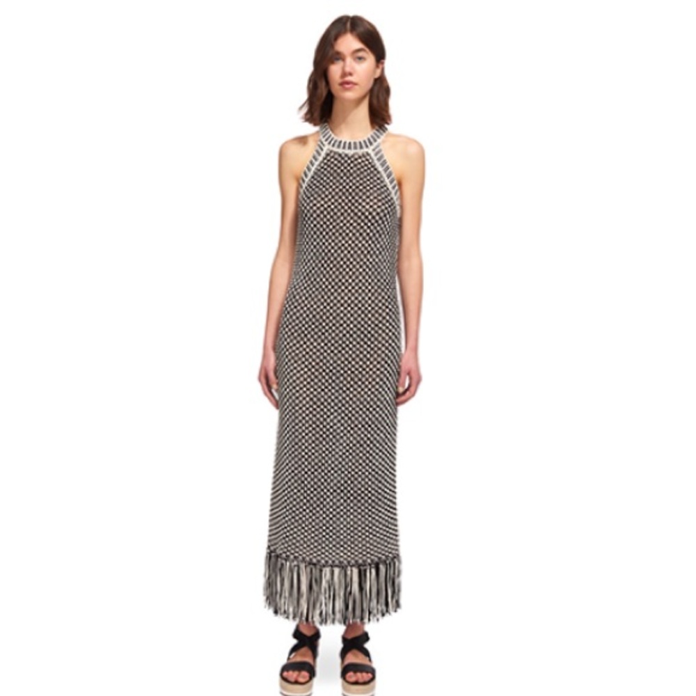 Manderley Crochet Knit Dress