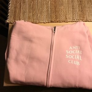 Anti social social club zip up