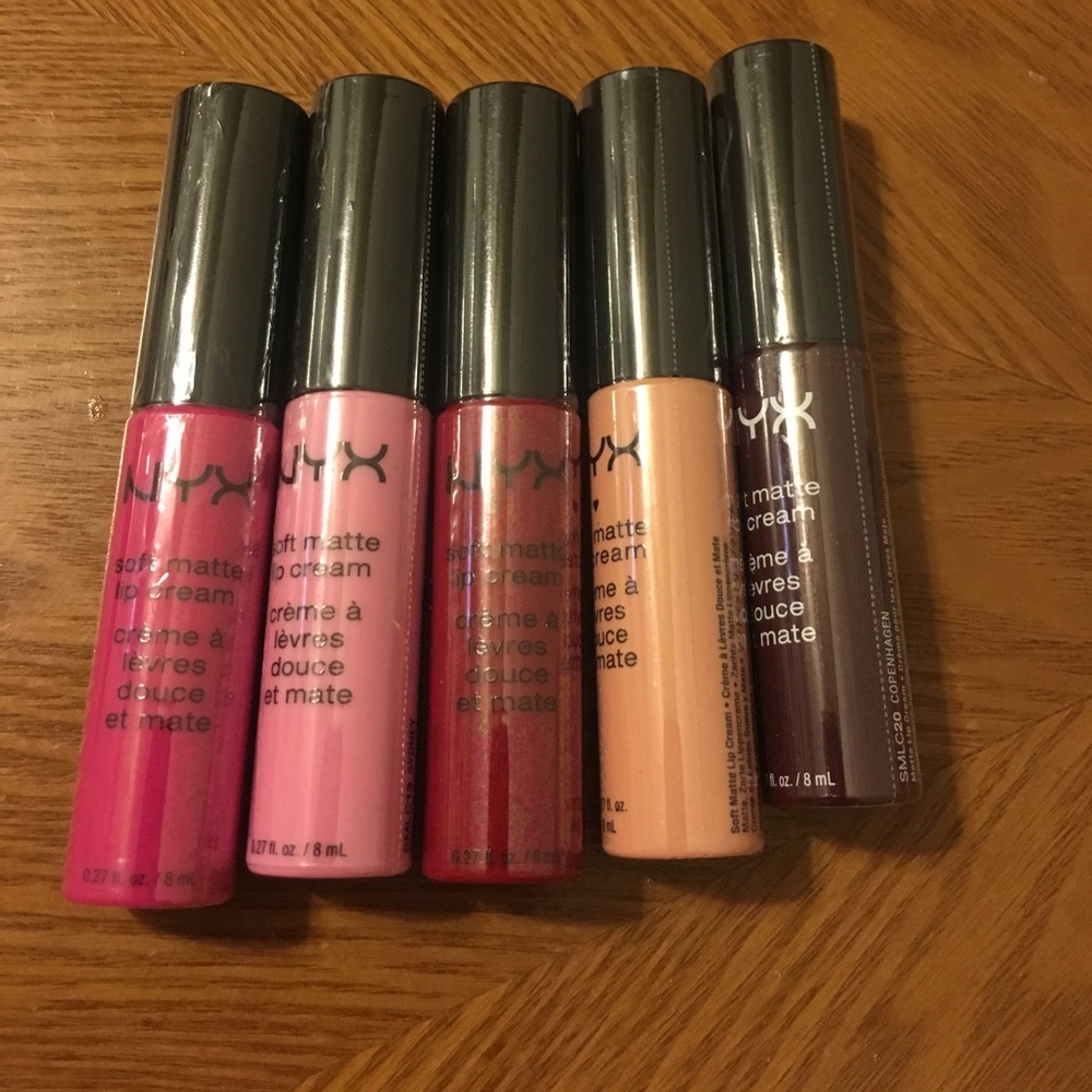 🔥NYX Soft Matte Lip Cream SET OF 5