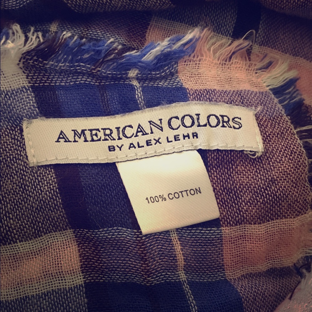 American colors spring scarf