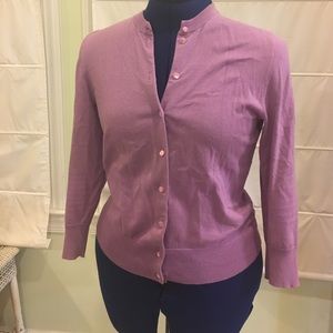 JCrew Violet Cardigan