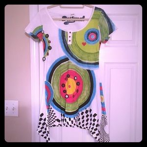 Colorful T-Shirt Dress