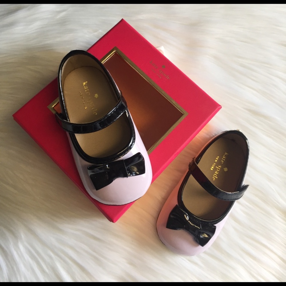 SOLD. Kate Spade Baby Mary Jane Shoes - Picture 2 of 4