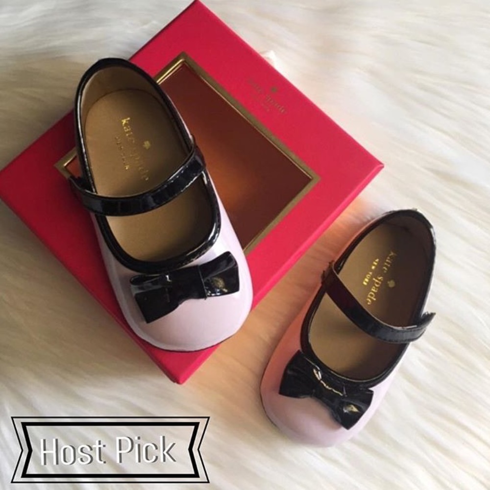 SOLD. Kate Spade Baby Mary Jane Shoes - Picture 1 of 4