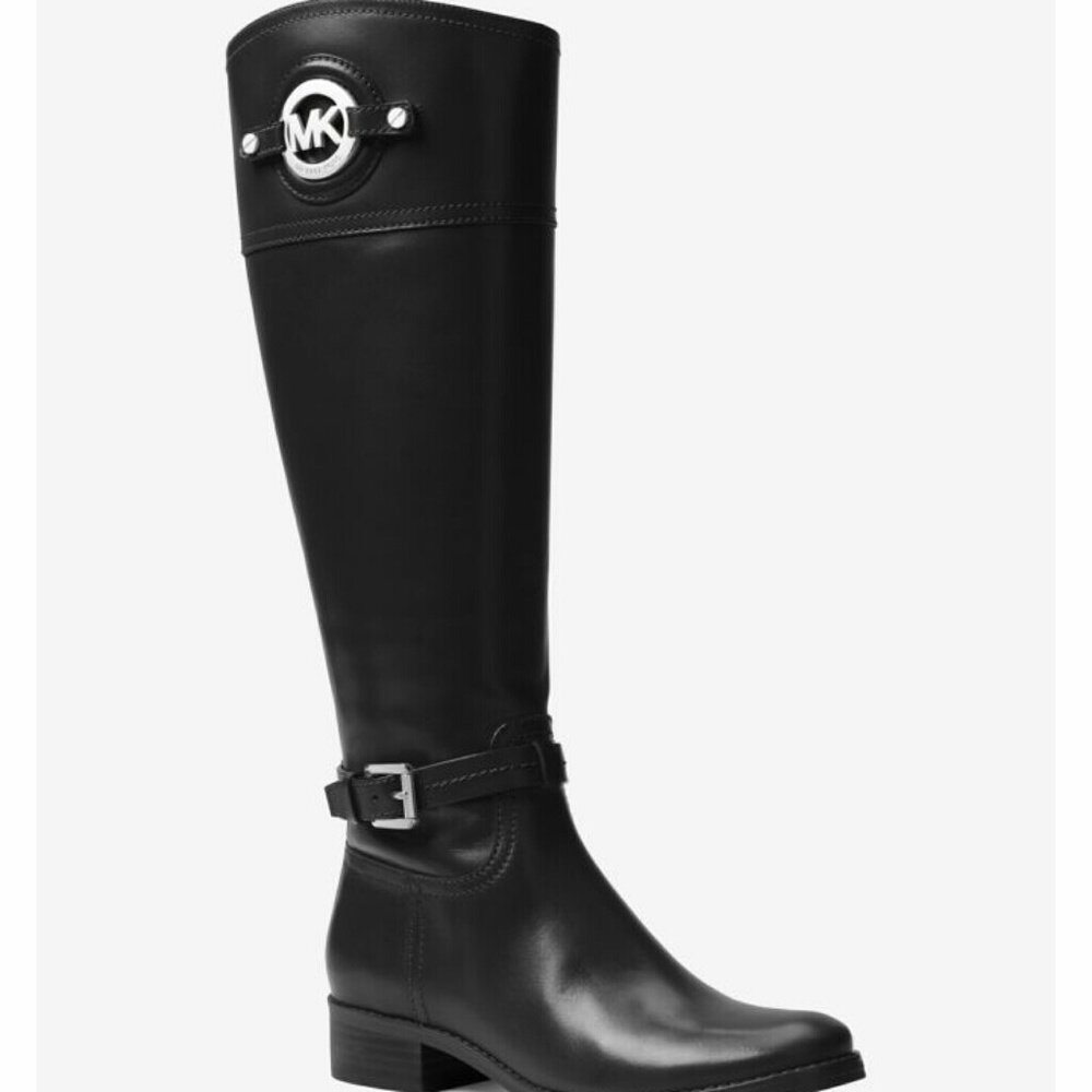 Mk leather boots