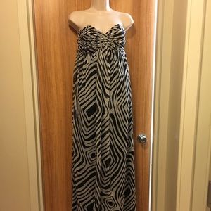 Zebra dress from White House | Black Market