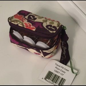 NWT Vera Bradley travel pill case