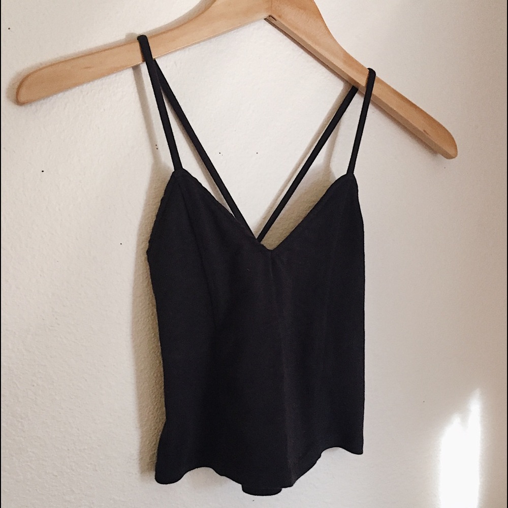 Crossed Back Crop Top Truly Madly Deeply