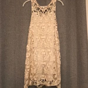 LC Lauren Conrad Crochet Dress