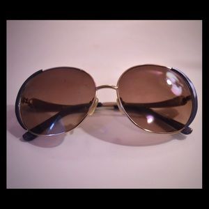 Adrienne Vittadini Aviator Sunglasses
