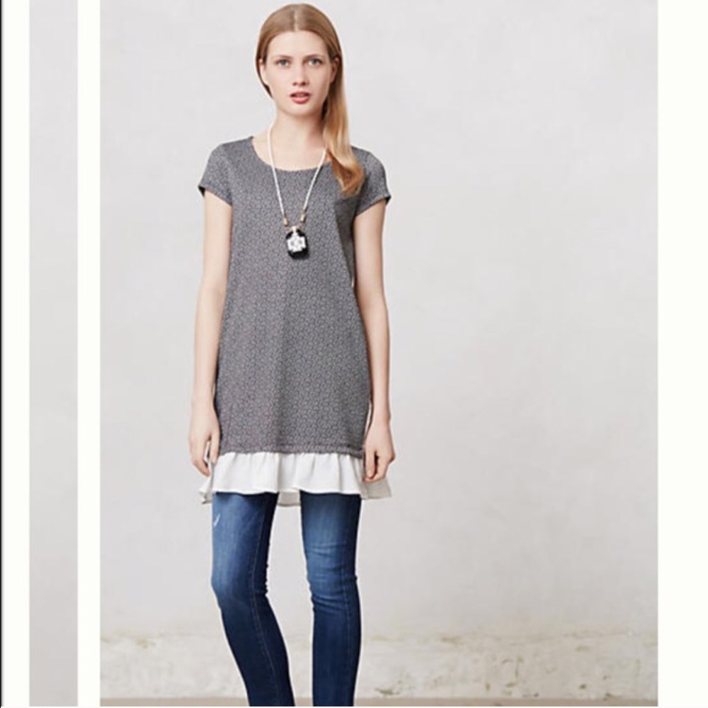 Anthropologie tunic/dress -size small