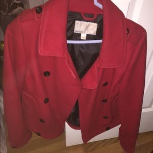 Warm button down Peacoat