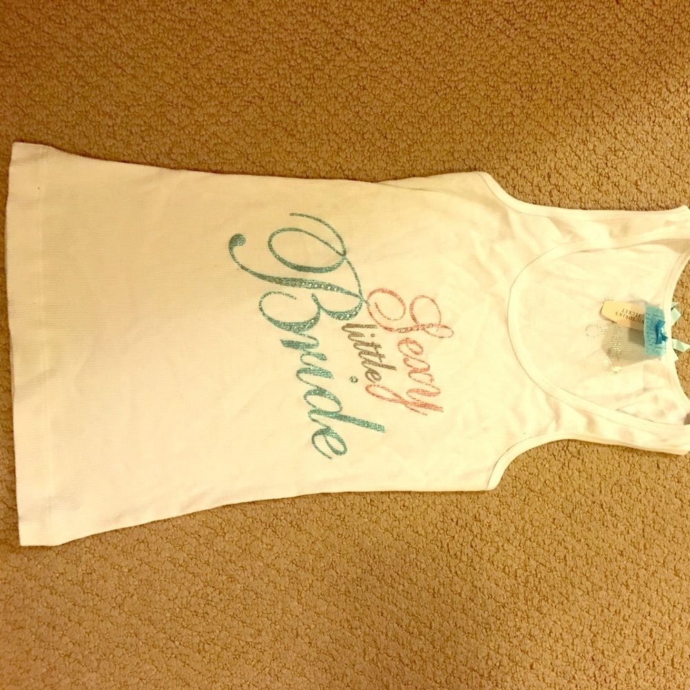 Brand new with tags Victoria's Secret bride tank