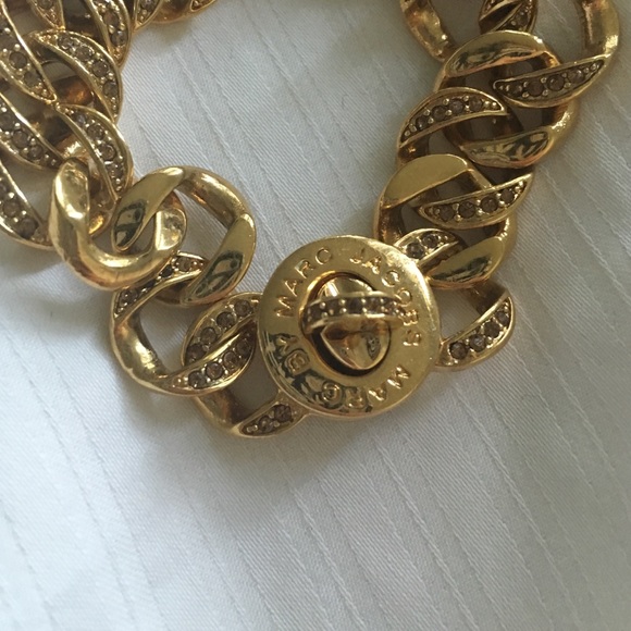 Marc by Marc Jacobs Gold and Swarovski Bracelet - Picture 2 of 2