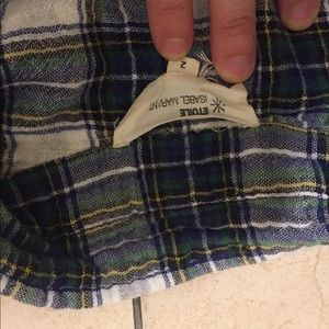 Isabel Marant Plaid Button-down shirt