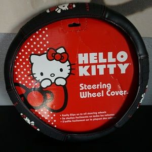 Hello Kitty car accessories wheel cover and visor