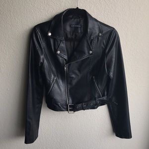 Brandy Melville faux leather jacket