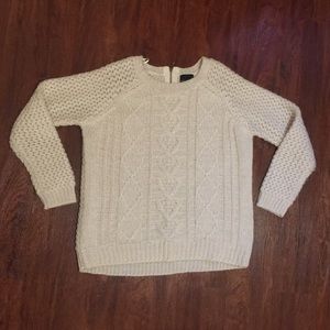 Chunky knitted sweater