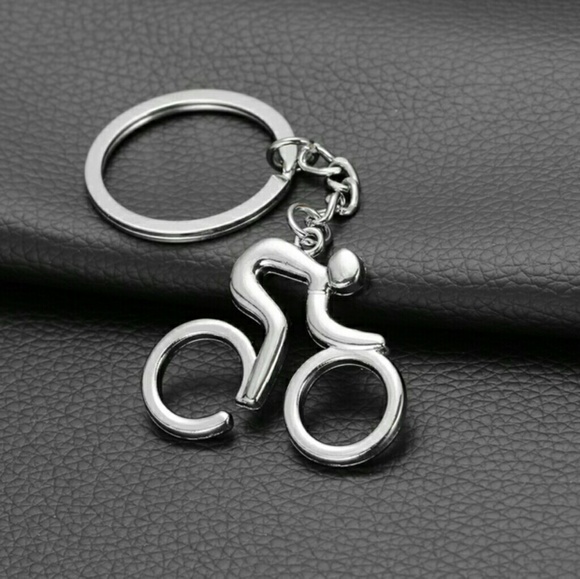 Cycling Bicycle Sports Key Chain - Picture 2 of 2