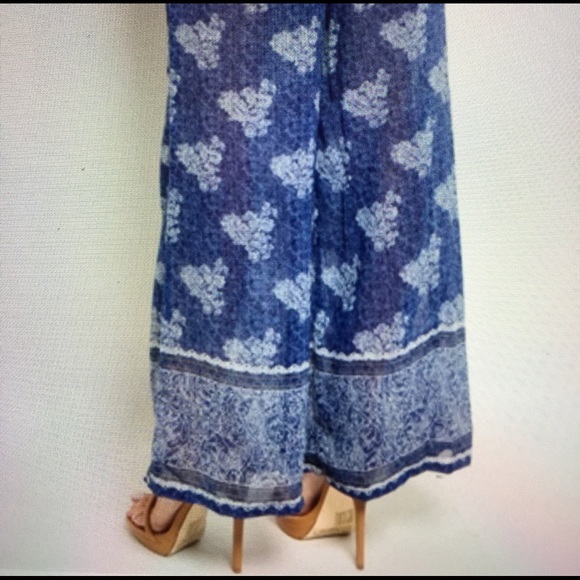 Pants - NEW Boho Palazzo Leisure Floral Pants 1 LEFT SMALL