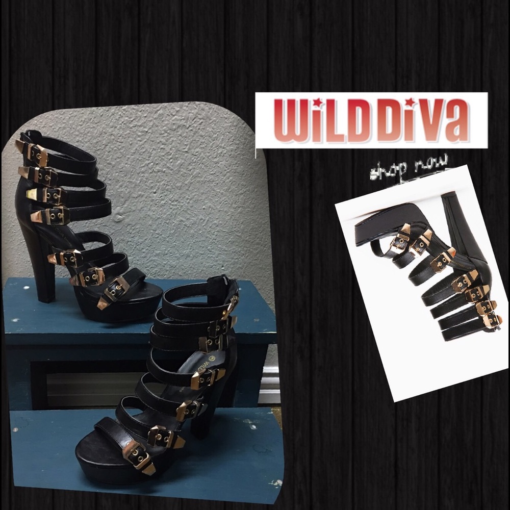 Sexy heels for the Wild Diva, size 9.  Brand new.