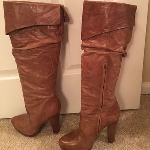 Jessica Simpson camel color boots