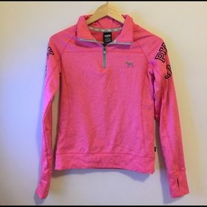 VS PINK Quarter Zip Jacket