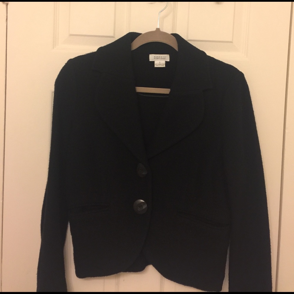Barneys New York Women S Wool Blazer