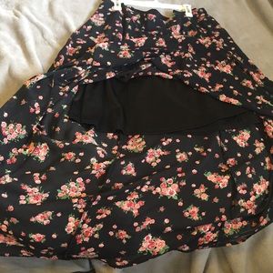 Torrid Long Floral Skirt Size 16